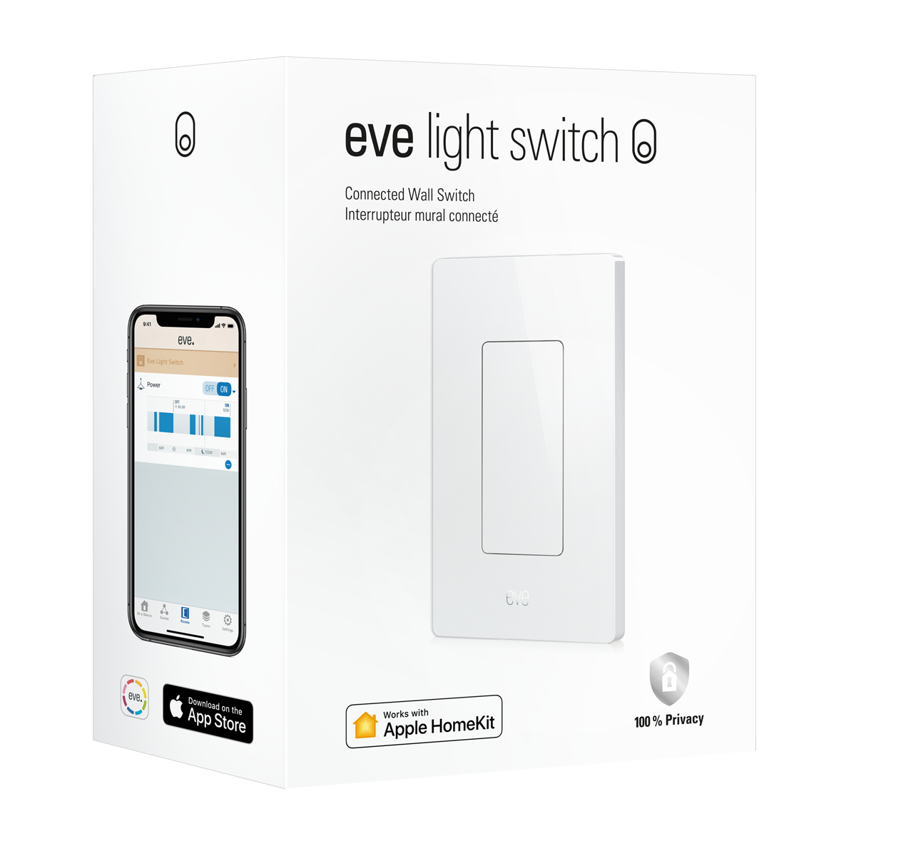 eve light switch double