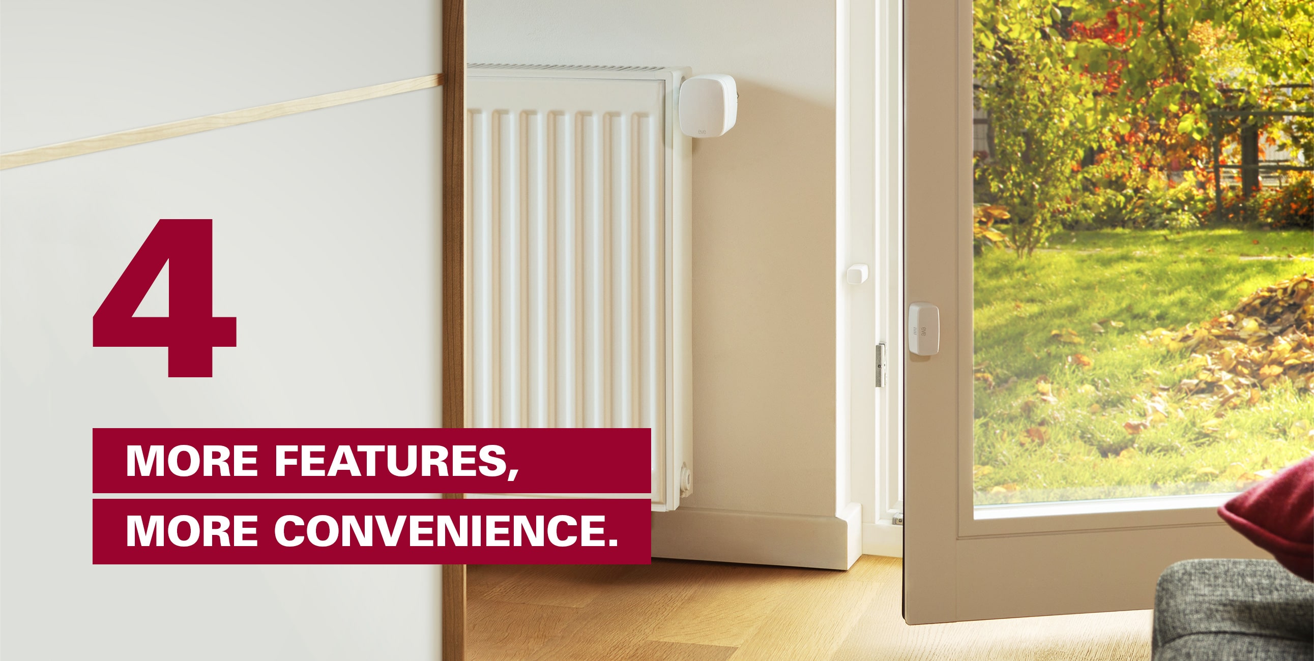 Eve Thermo: More features, more convenience