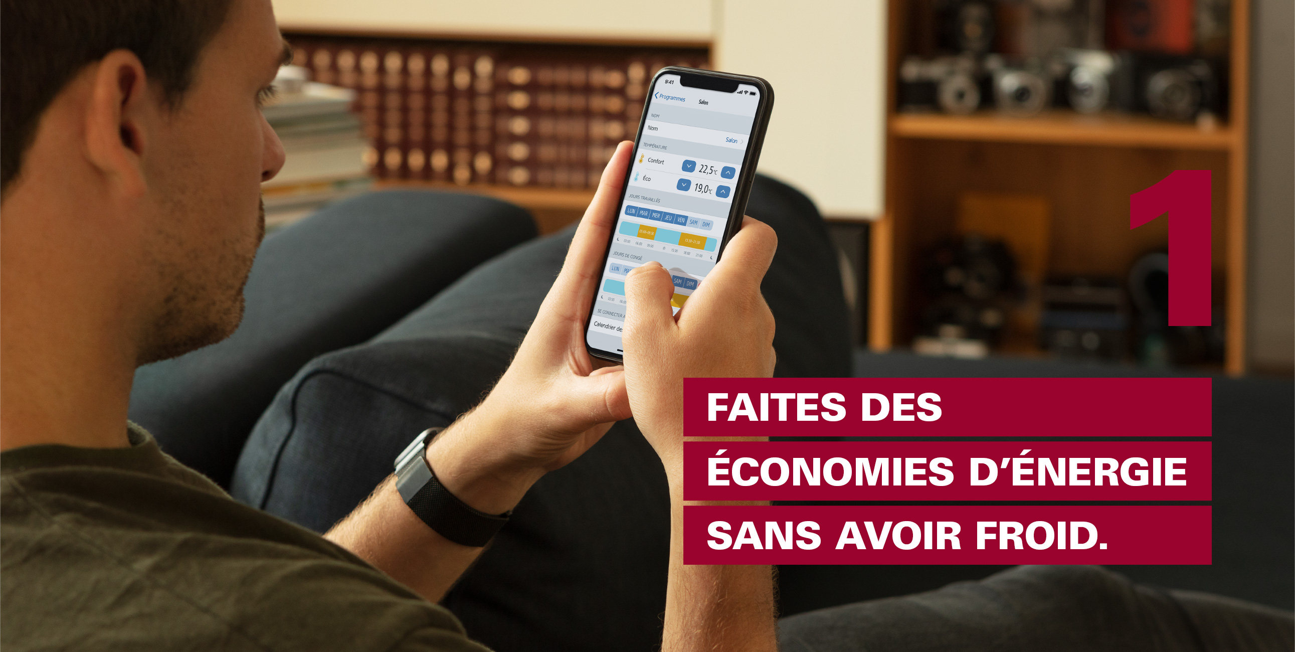 Eve Thermo: Faites des économies d’énergie sans avoir froid.