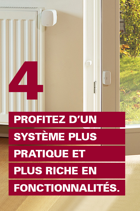 Eve Thermo : Profitez d’un système plus pratique et plus riche en fonctionnalités.
