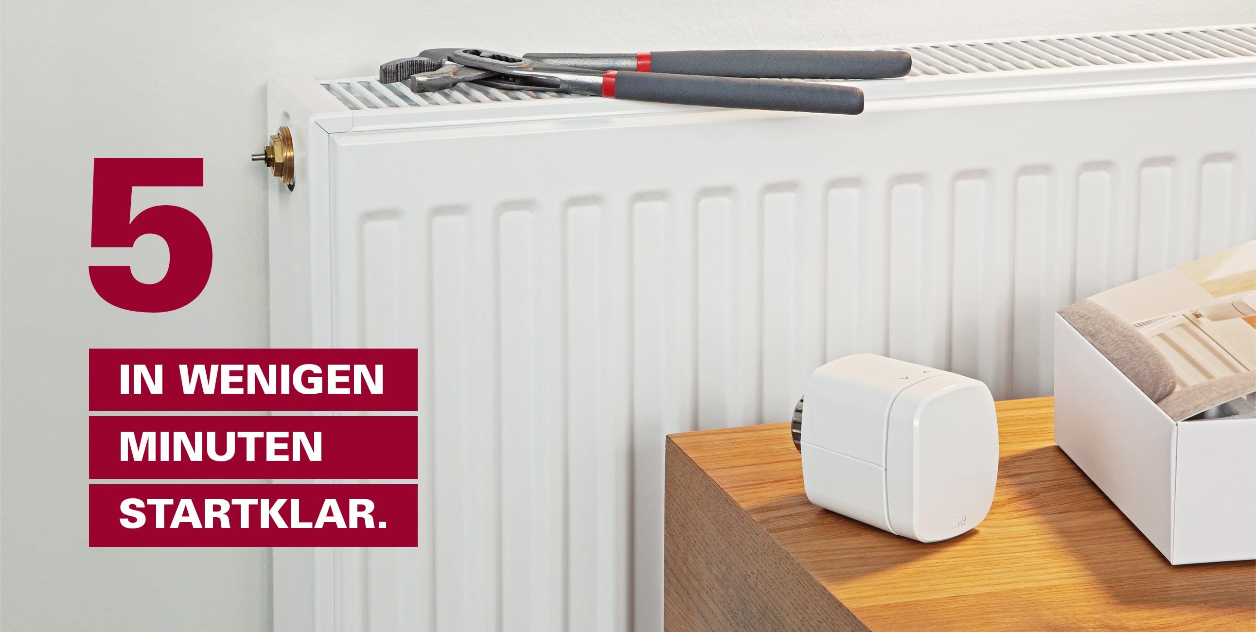 Eve Thermo: In wenigen Minuten startklar