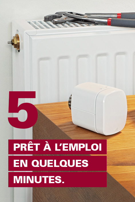 Eve Thermo : Prêt à l’emploi en quelques minutes.