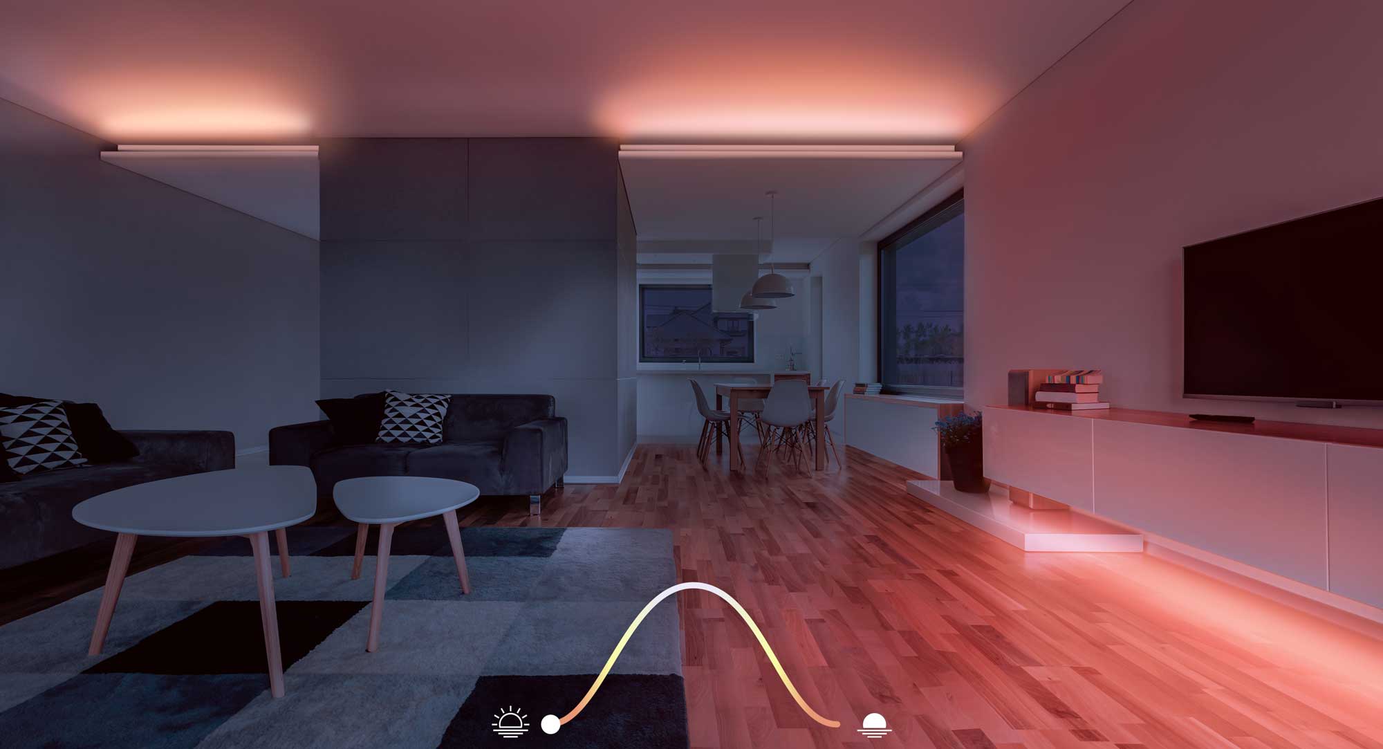 EVE - Light Strip - Ruban LED pilotable et à variation de couleurs
