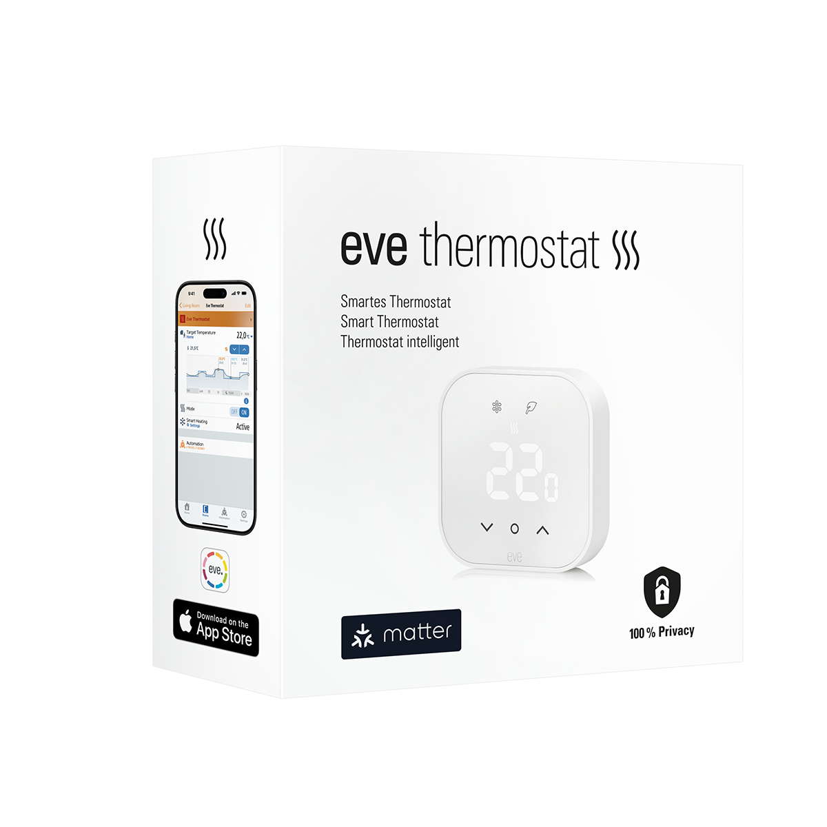 Boxshot Eve Thermostat EU