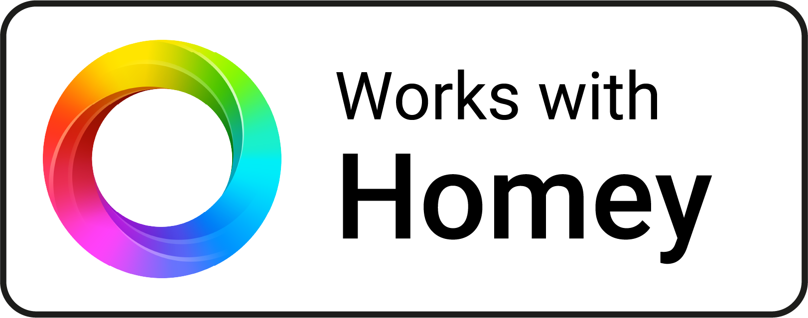 Logo: Works with Homey