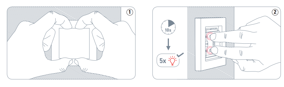 Eve Light Switch EU Reset