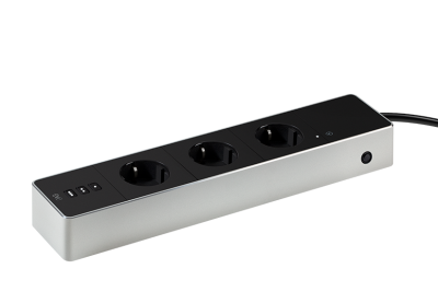 Eve Energy Strip - Smart Triple Outlet & Power Meter with Apple HomeKit technology