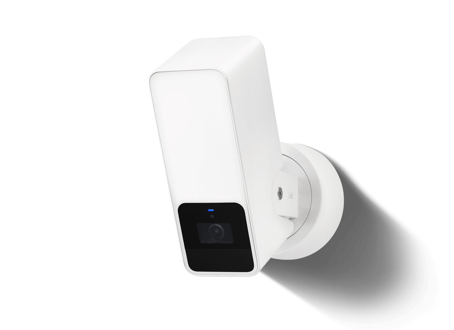 Eve Outdoor Cam (White Edition) - Secure floodlight camera with Apple  HomeKit Secure Video technology 